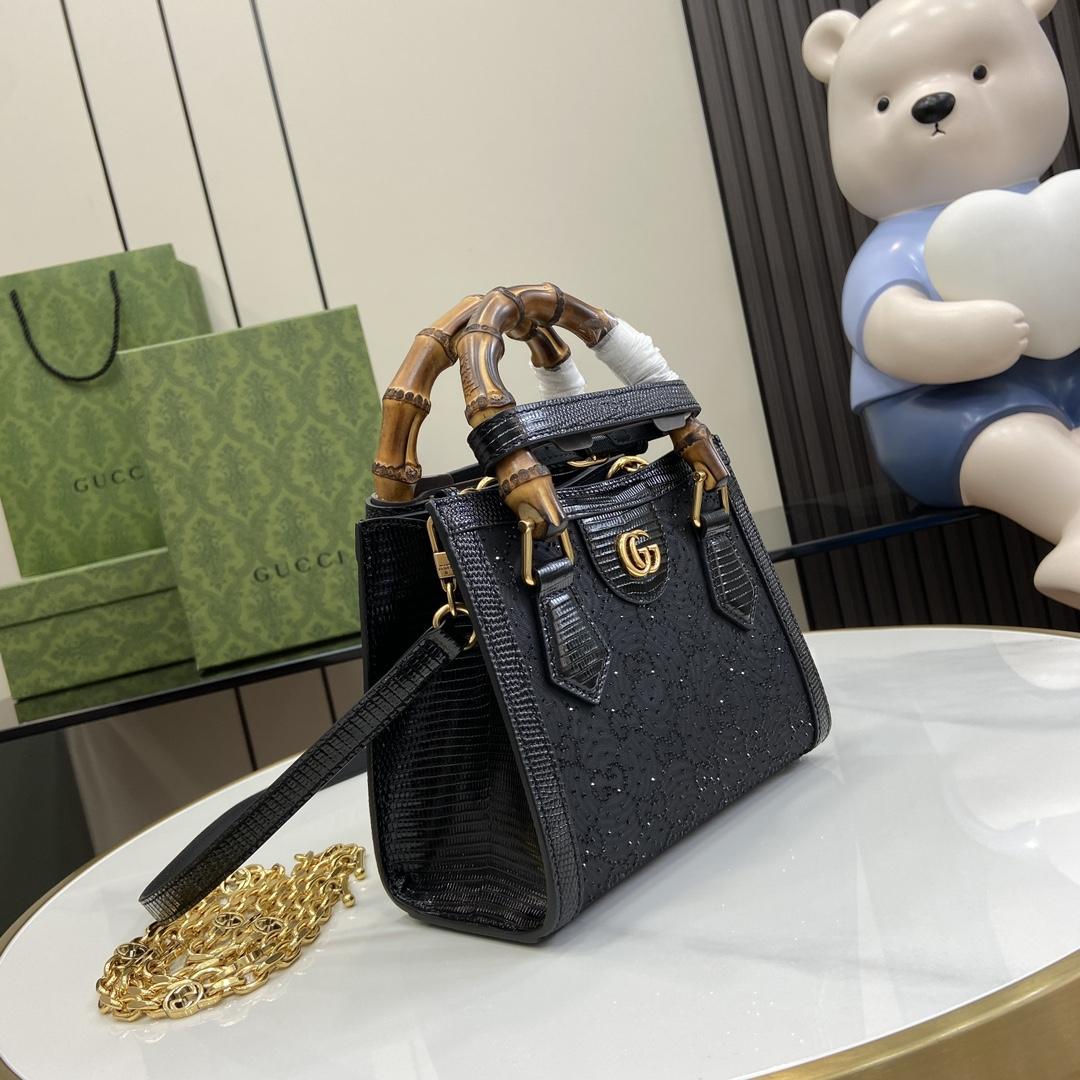 Gucci Diana Mini Tote Bag - FashionPlug