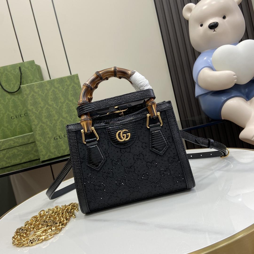 Gucci Diana Mini Tote Bag - FashionPlug