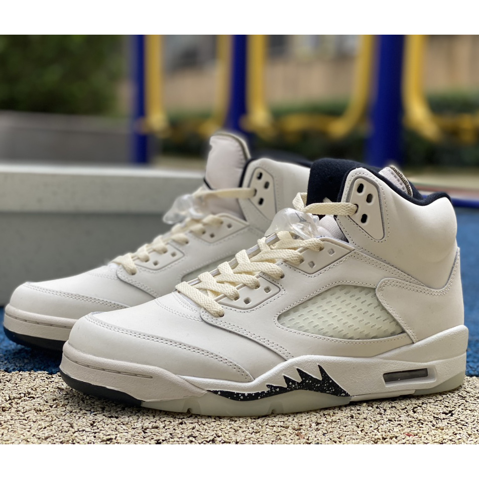Air Jordan 5 SE "Sail" Sneakers    FN7405-100 - FashionPlug
