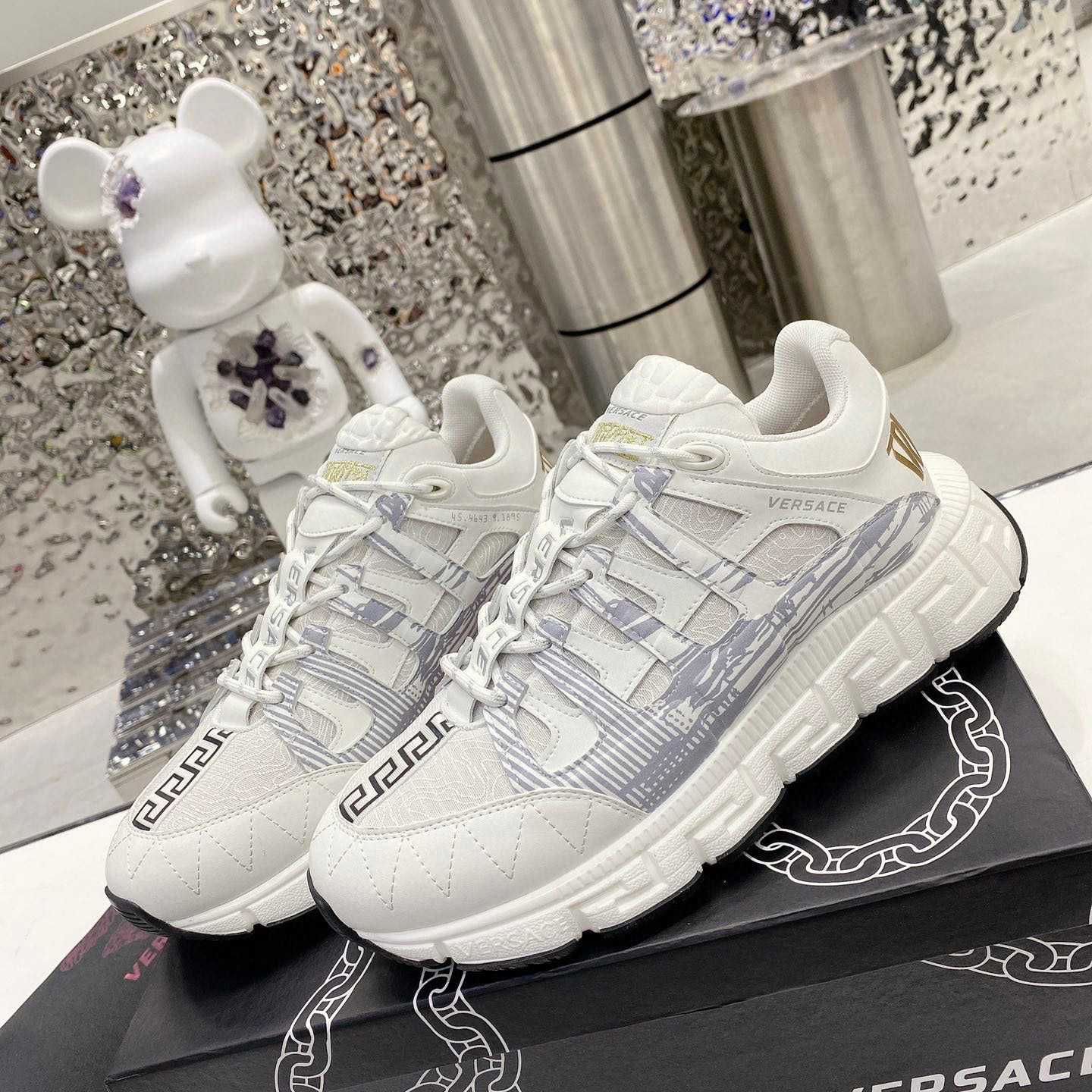 Versace Trigreca Sneakers - FashionPlug