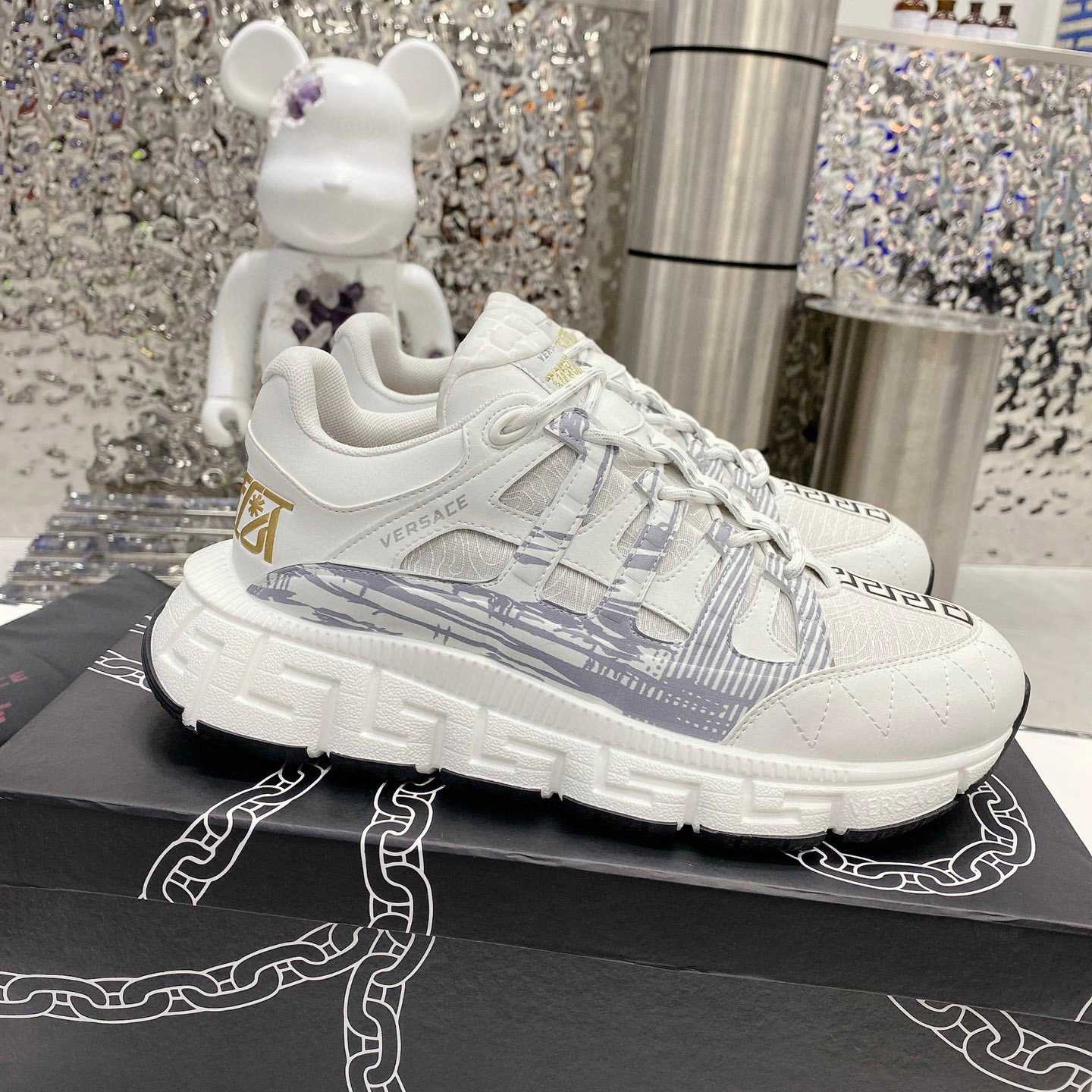 Versace Trigreca Sneakers - FashionPlug