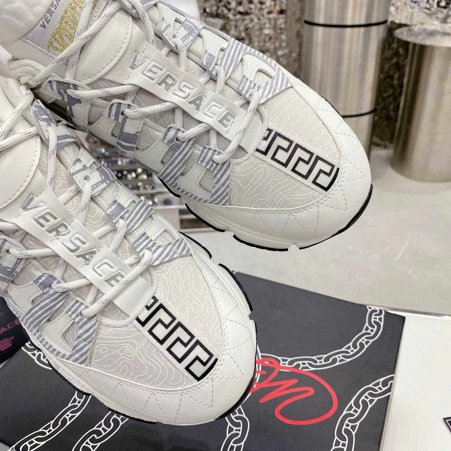 Versace Trigreca Sneakers - FashionPlug
