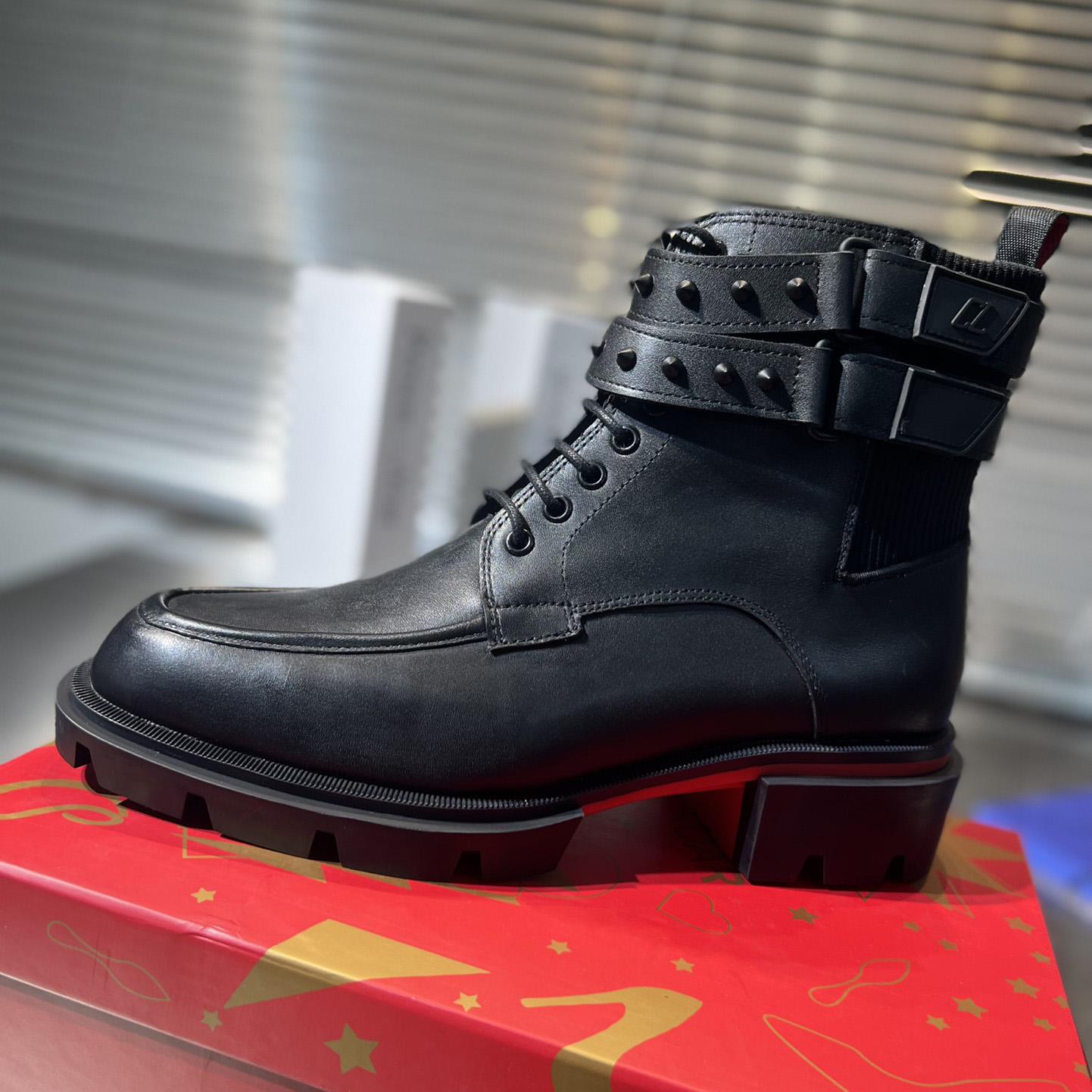 Christian Louboutin Our Walk Boots  - FashionPlug