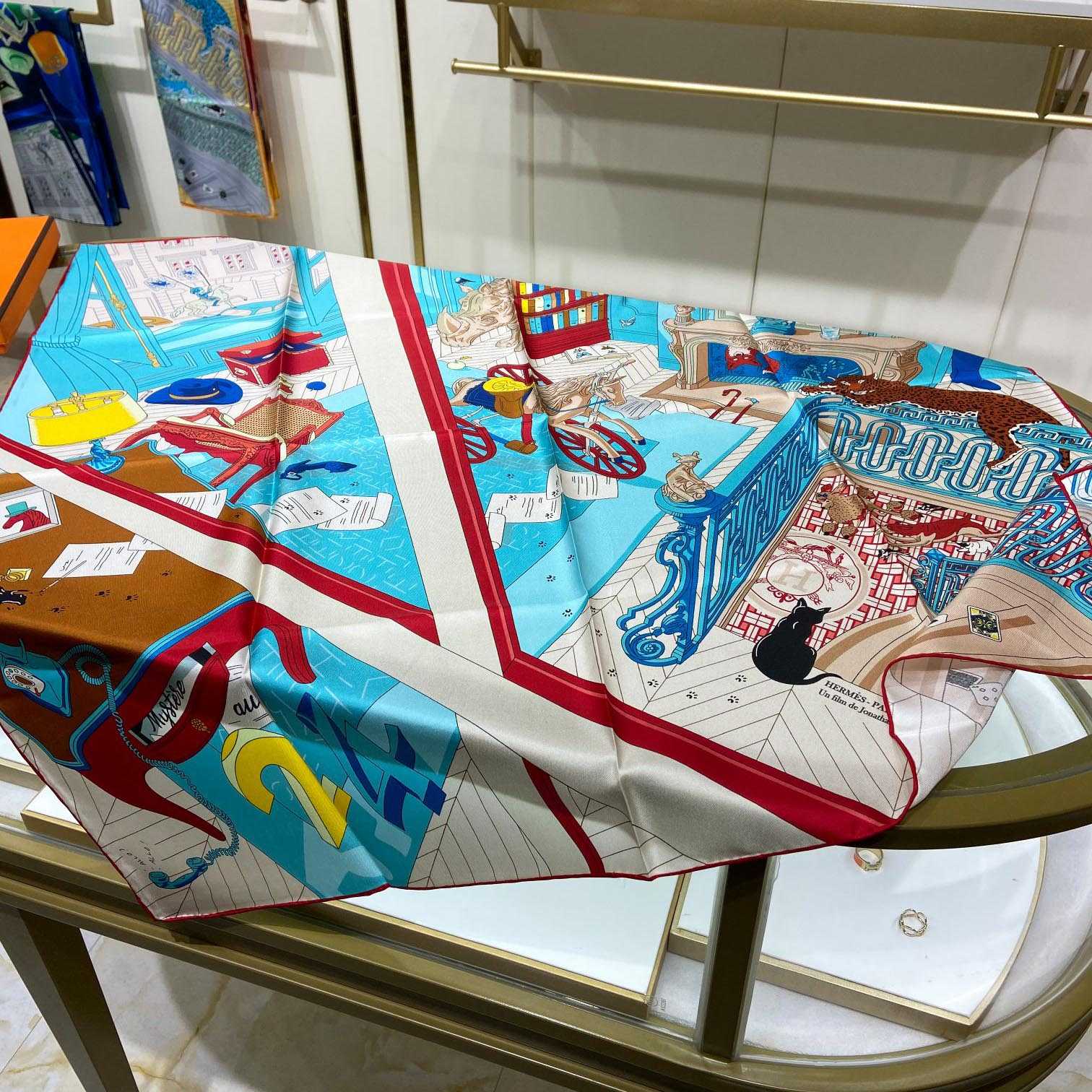 Hermes Mystere Au 24 Scarf 90 - FashionPlug