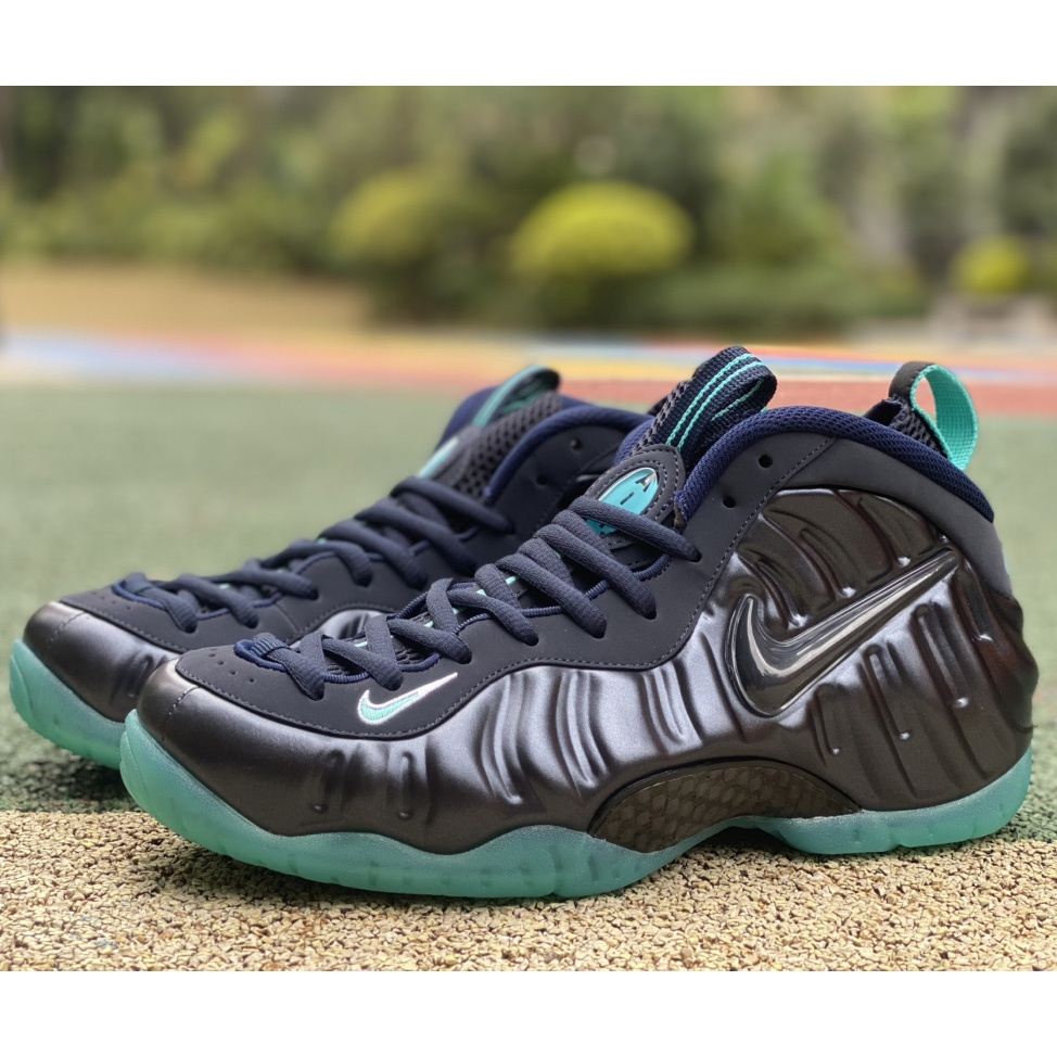 Nike Air Foamposite Pro Aqua Sneakers        624041-402 - FashionPlug