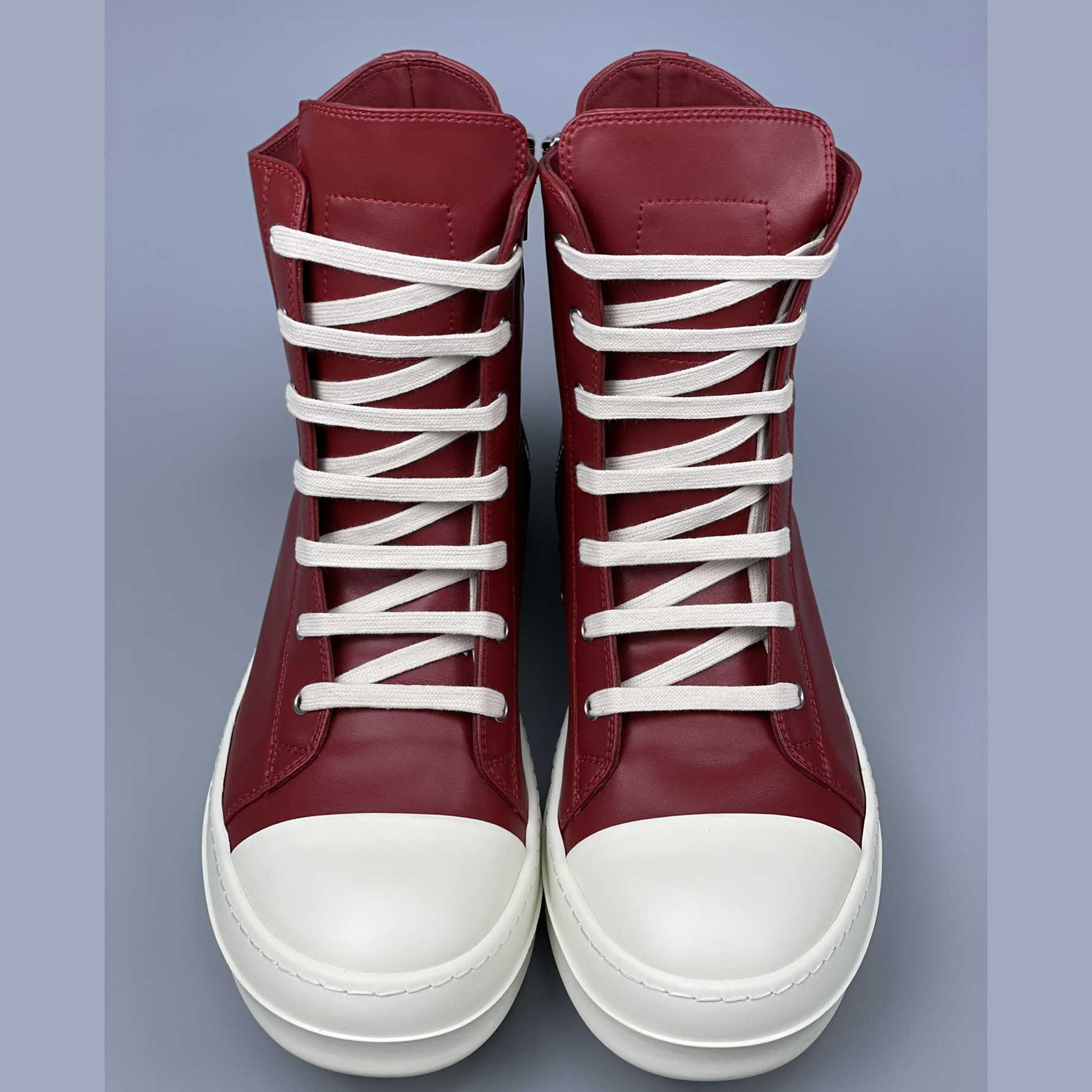 Rick Owens High-top Sneakers - FashionPlug