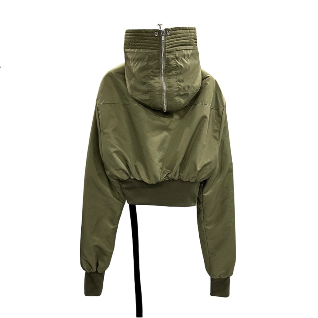 Rick Owens Drkshdw Extra-long Sleeve Parka Jacket - FashionPlug