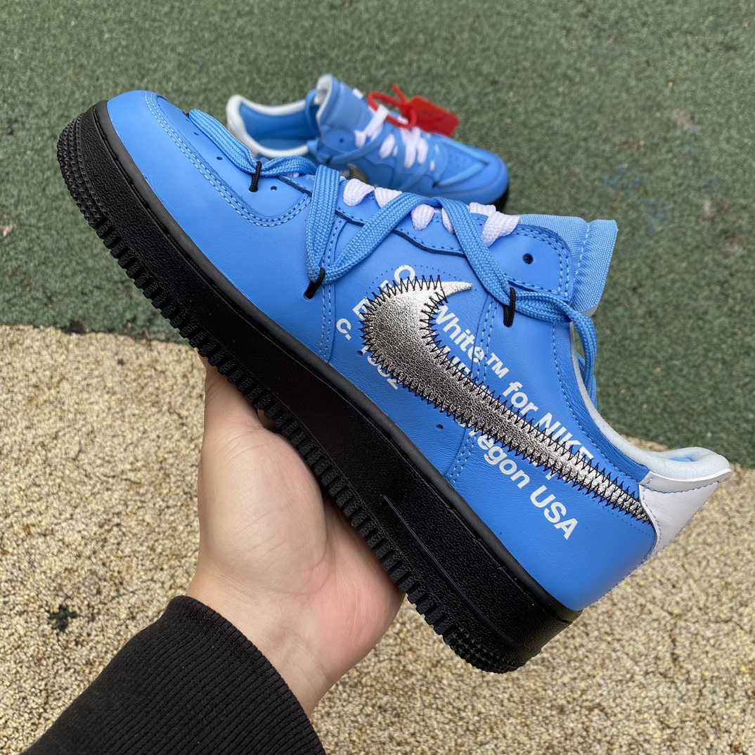 Off-White x Nike Air Force 1 '07 Sneaker     CI1173-400 - FashionPlug