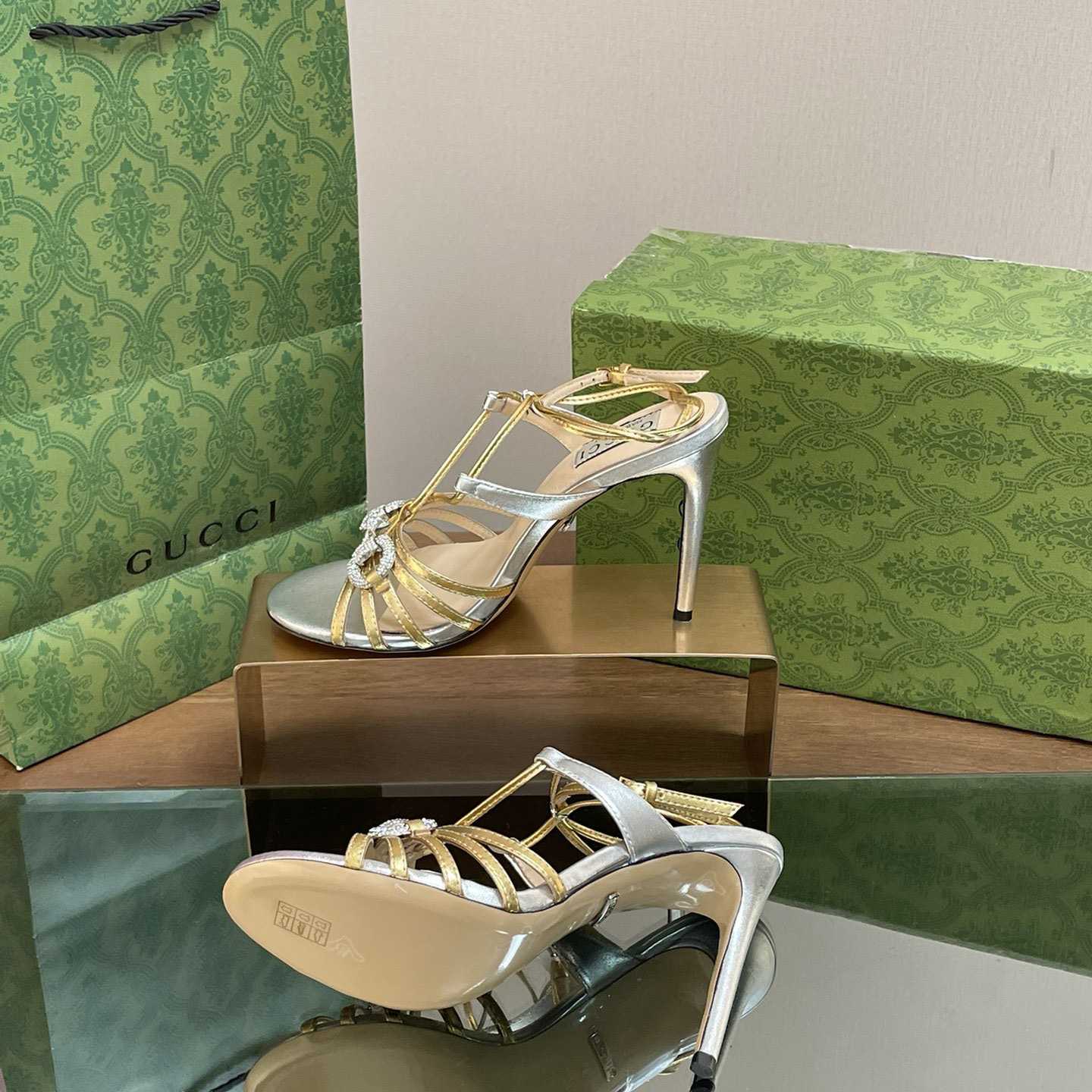 Gucci Women's Horsebit Sandal - FashionPlug