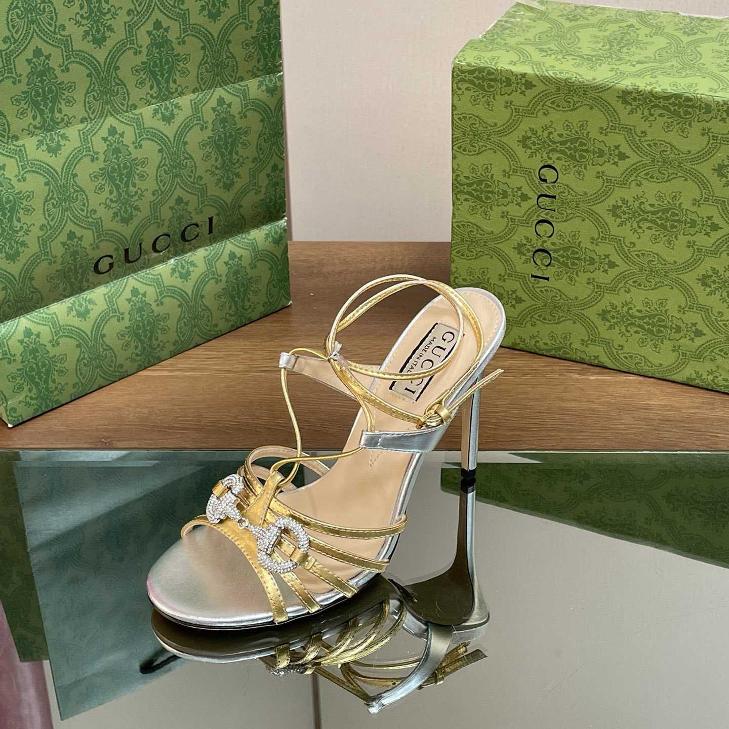 Gucci Women's Horsebit Sandal - FashionPlug