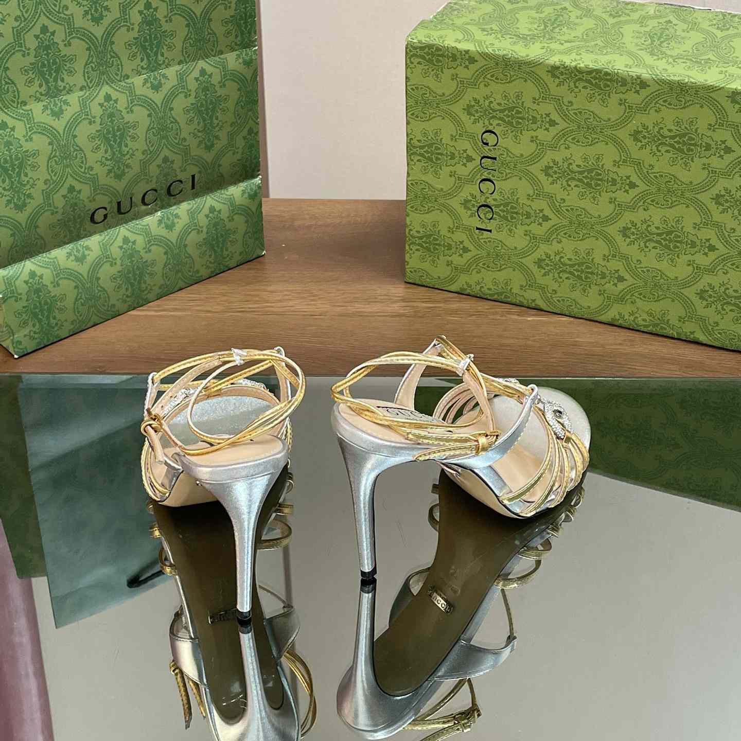 Gucci Women's Horsebit Sandal - FashionPlug