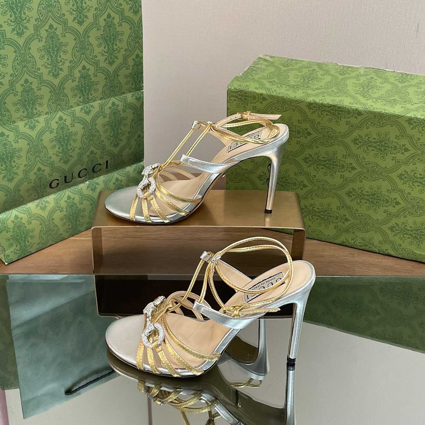 Gucci Women's Horsebit Sandal - FashionPlug