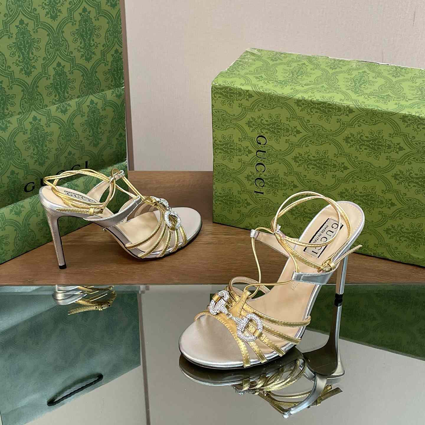 Gucci Women's Horsebit Sandal - FashionPlug