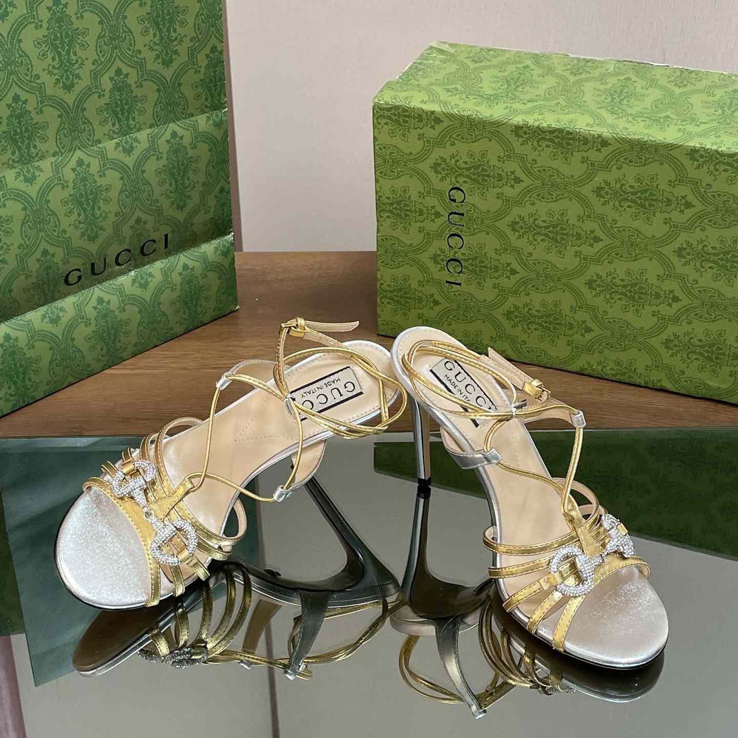 Gucci Women's Horsebit Sandal - FashionPlug