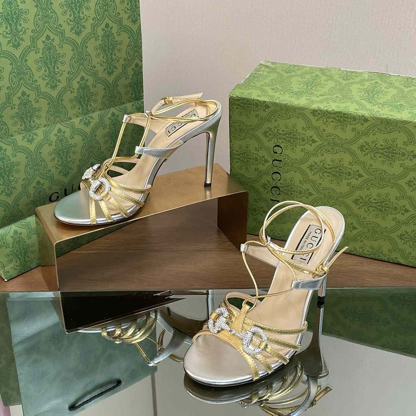 Gucci Women's Horsebit Sandal - FashionPlug