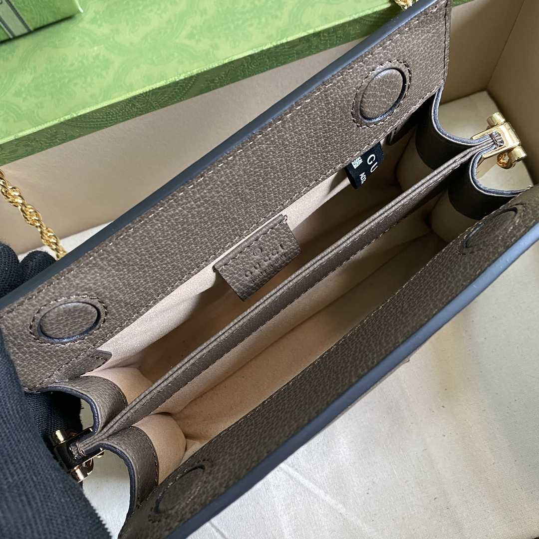 Gucci Ophidia GG Mini Crossbody Bag (19*14*6cm) - FashionPlug