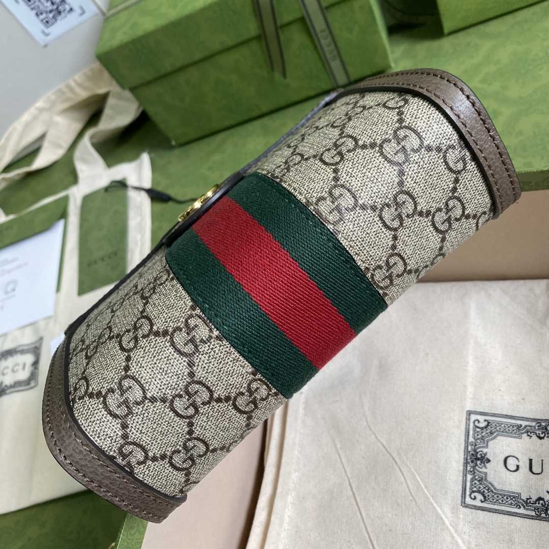 Gucci Ophidia GG Mini Crossbody Bag (19*14*6cm) - FashionPlug
