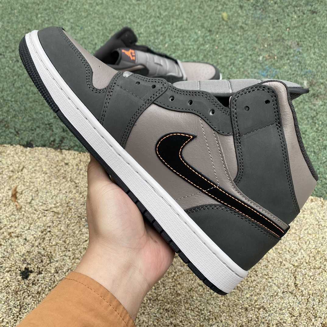 Air Jordan 1 Mid Sneakers    FQ8338-017 - FashionPlug