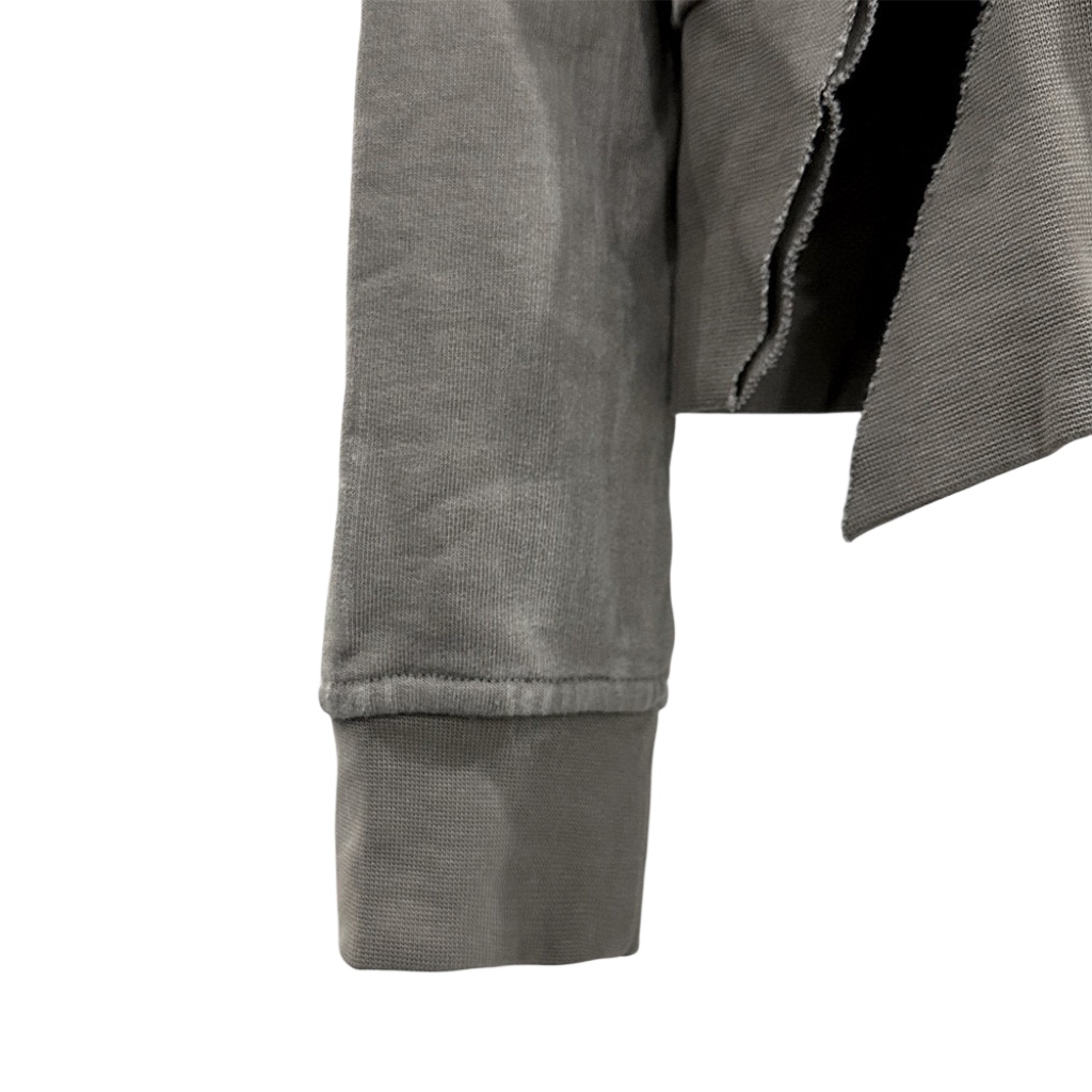 Rick Owens Drkshdw Cropped Zip-up Hoodie - FashionPlug