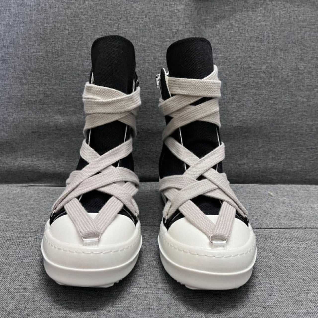 Rick Owens HEXA SNEAKS IN JUMBO LACE  - FashionPlug