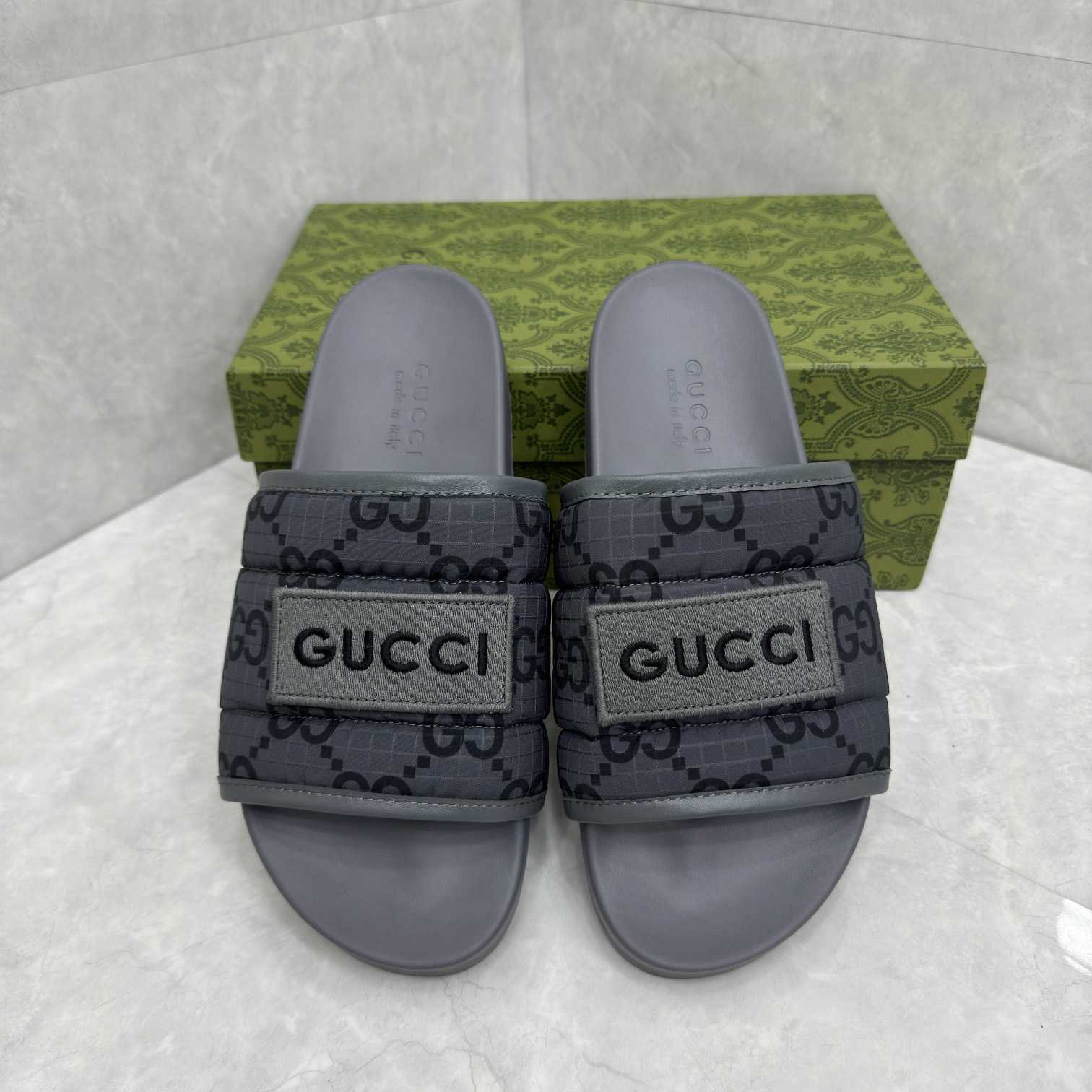 Gucci GG Slide Sandal - FashionPlug