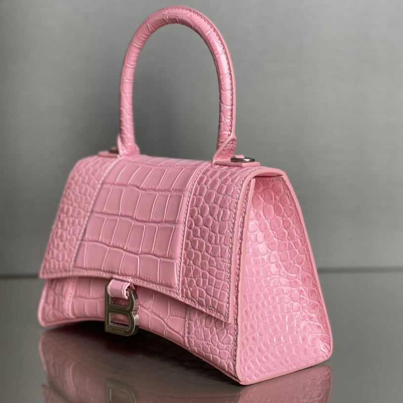 Balenciaga ‘Hourglass XS’ Shoulder Bag (19-21-8cm) - FashionPlug
