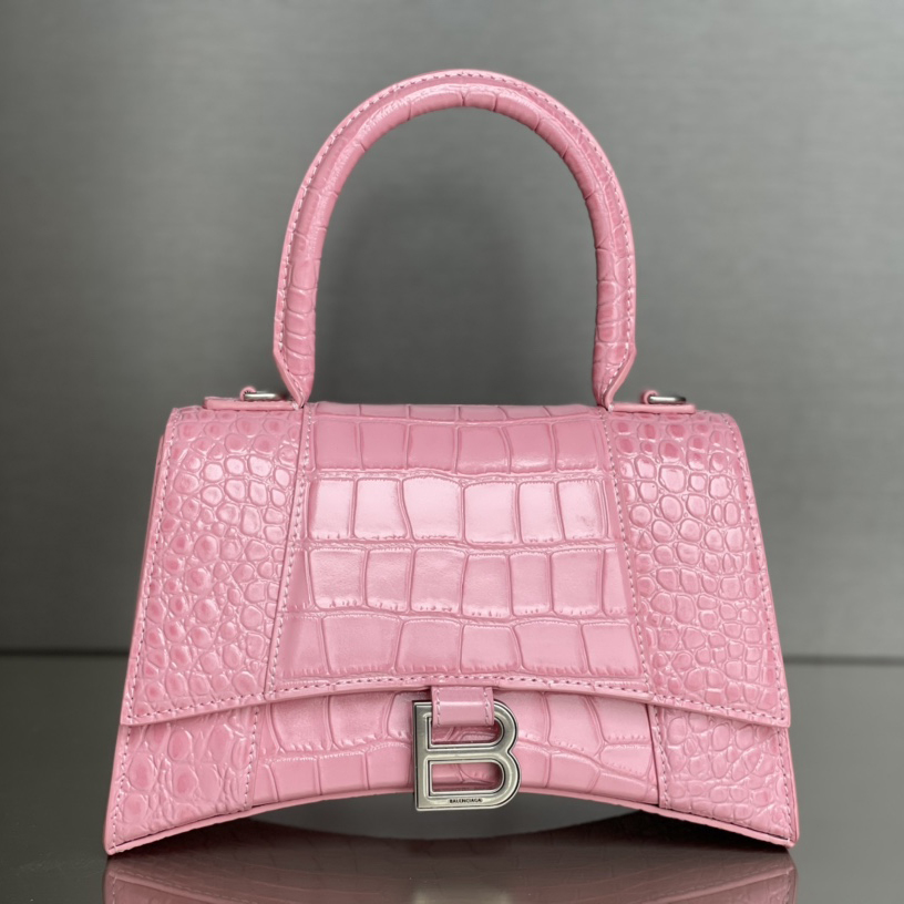 Balenciaga ‘Hourglass XS’ Shoulder Bag (19-21-8cm) - FashionPlug
