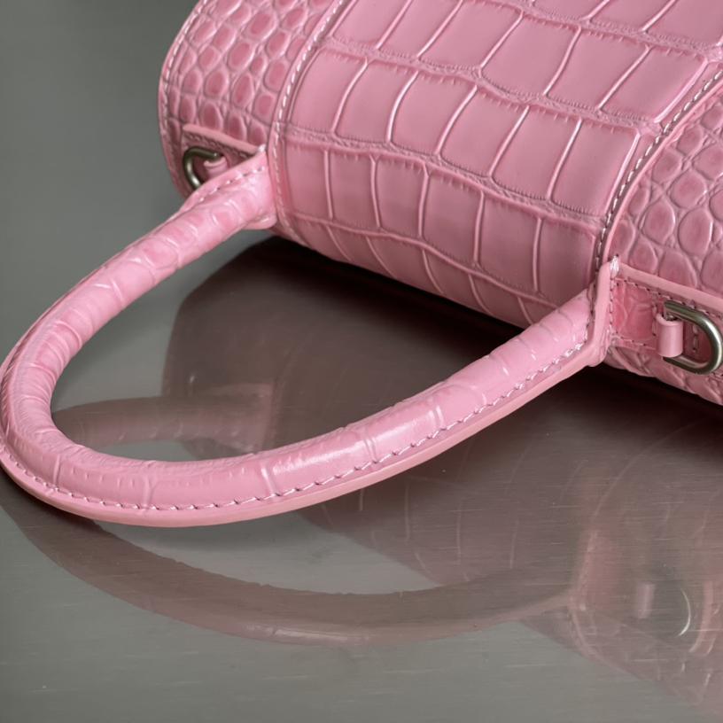Balenciaga ‘Hourglass XS’ Shoulder Bag (19-21-8cm) - FashionPlug