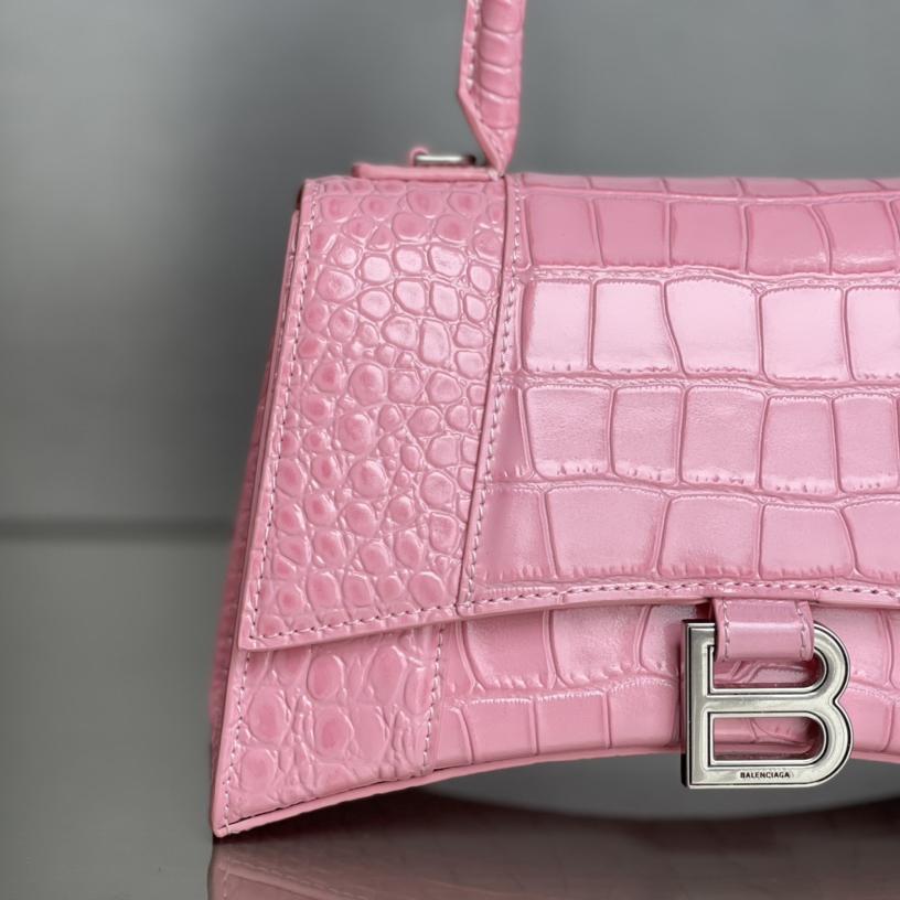 Balenciaga ‘Hourglass XS’ Shoulder Bag (19-21-8cm) - FashionPlug