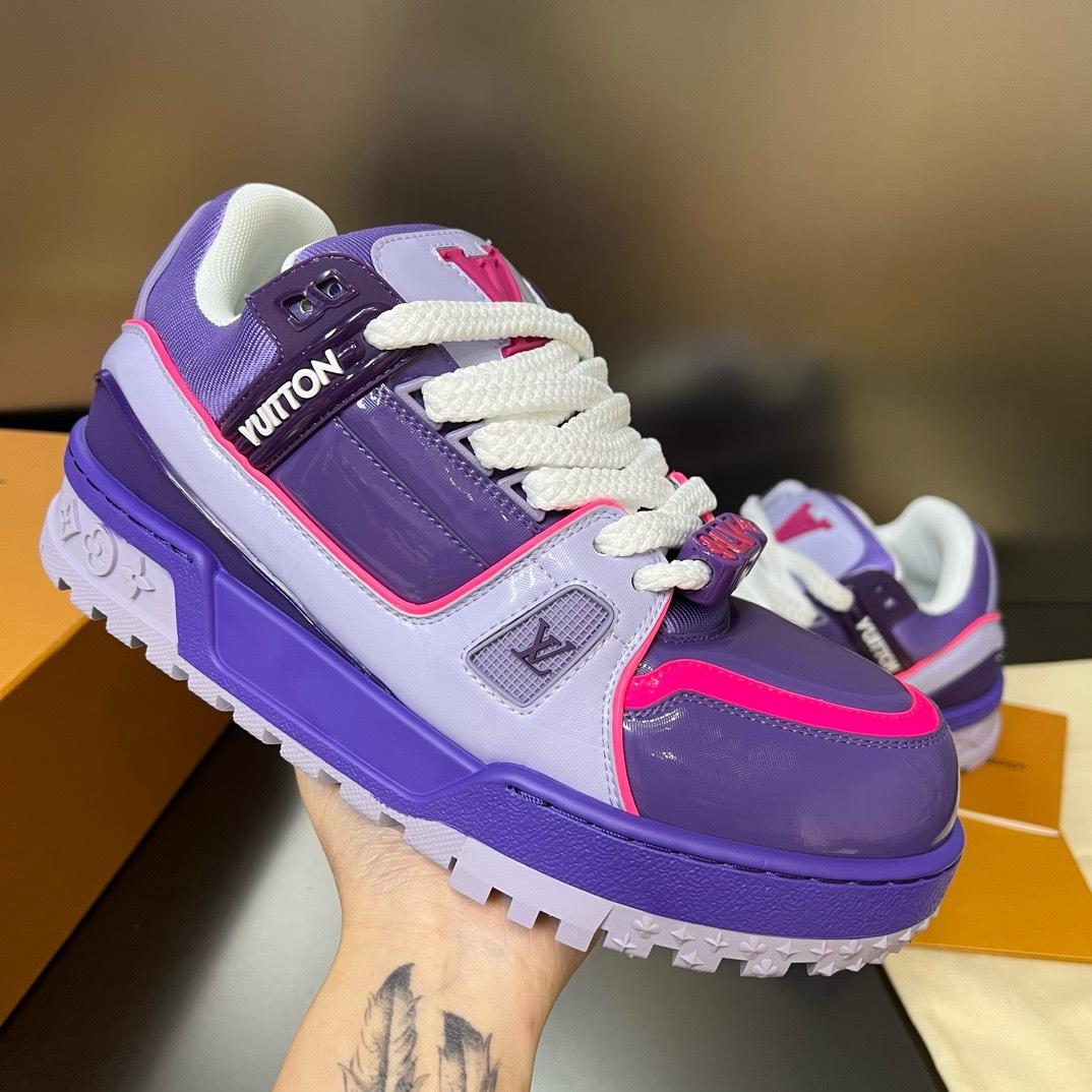 Louis Vuitton LV Trainer Maxi Sneaker   1ACF75 - FashionPlug