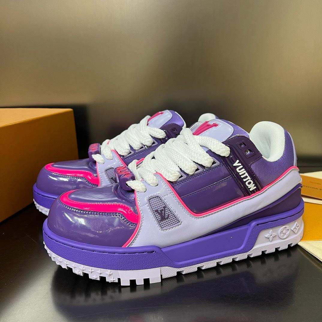 Louis Vuitton LV Trainer Maxi Sneaker   1ACF75 - FashionPlug