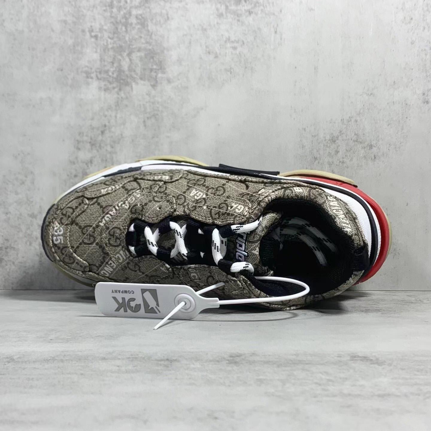 Gucci x Balenciaga Triple S Sneaker  - FashionPlug