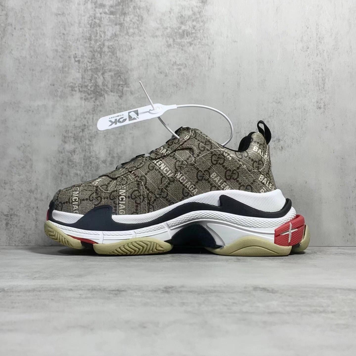 Gucci x Balenciaga Triple S Sneaker  - FashionPlug