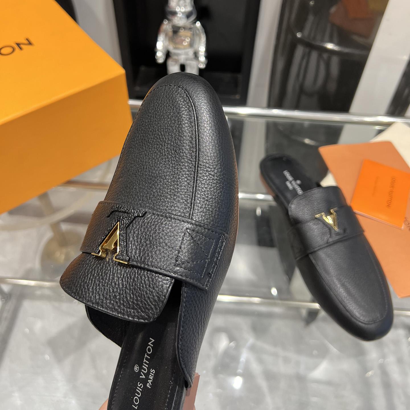 Louis Vuitton LV Capri Open Back Loafer   1AC7NE - FashionPlug