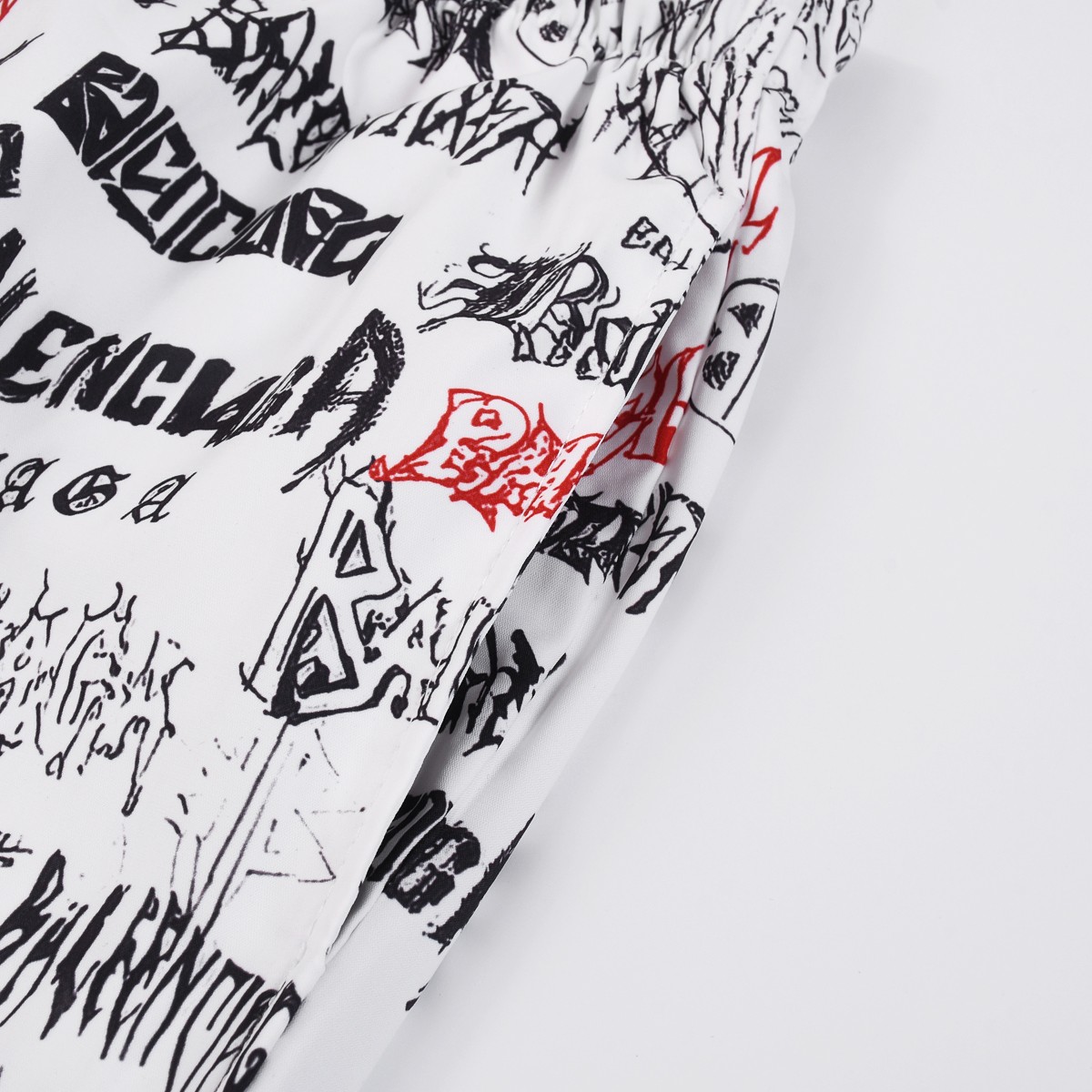 Balenciaga DIY Metal Tracksuit Pants - FashionPlug