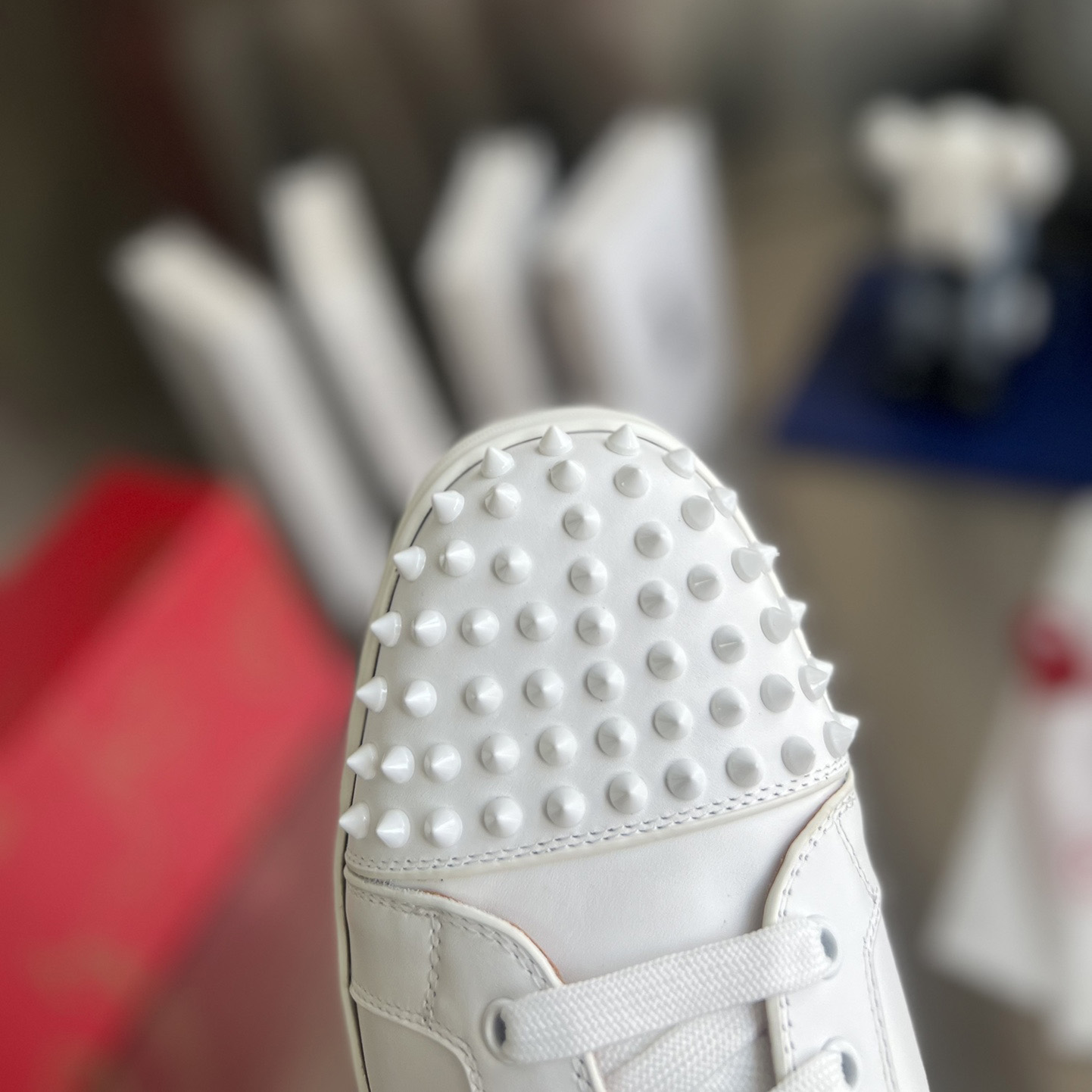 Christian Louboutin Louis Junior Spikes - FashionPlug