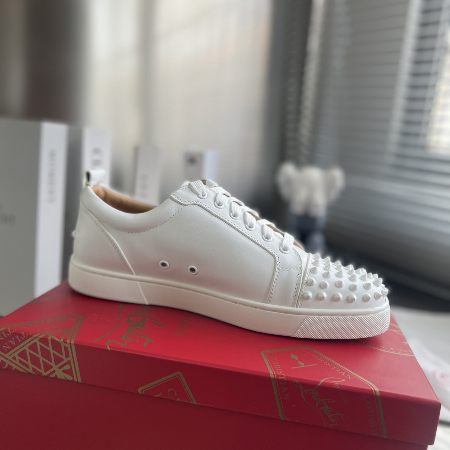 Christian Louboutin Louis Junior Spikes - FashionPlug