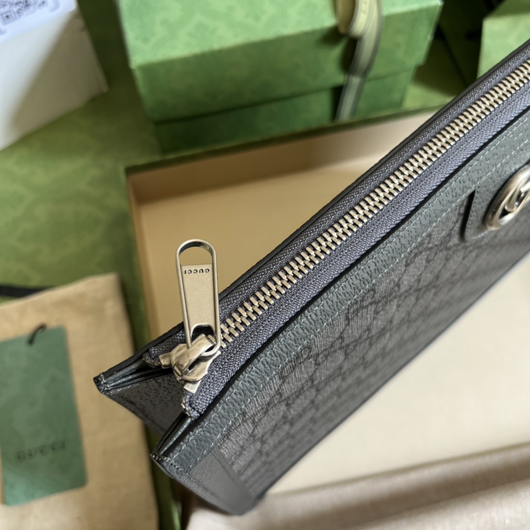Gucci Ophidia GG Pouch (34*24*5cm) - FashionPlug