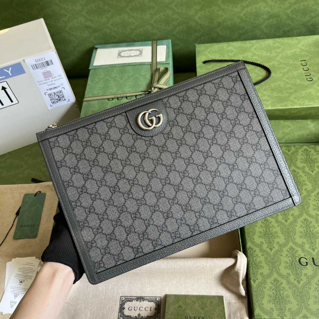 Gucci Ophidia GG Pouch (34*24*5cm) - FashionPlug