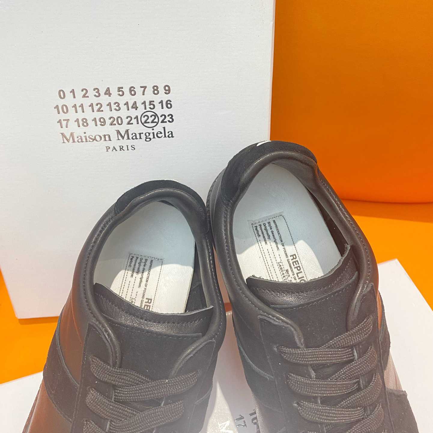 Maison Margiela Replica Low Top Sneakers - FashionPlug