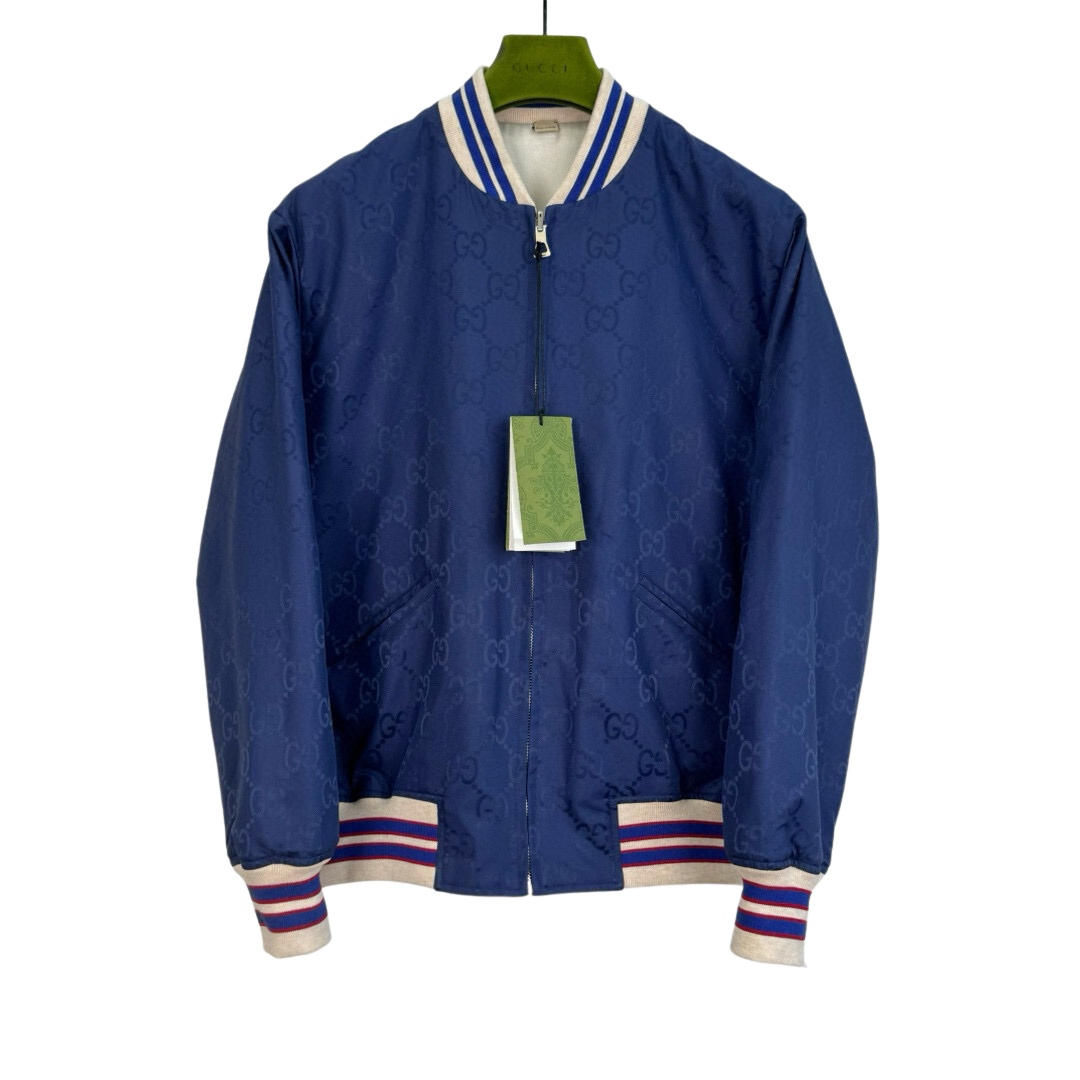 Gucci Reversible Nylon Canvas Jacket - FashionPlug