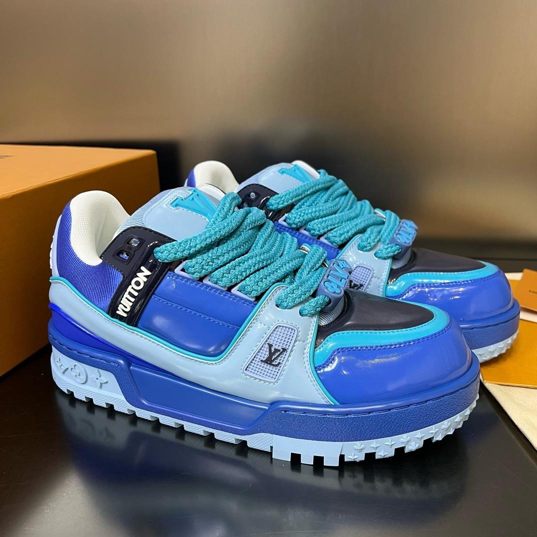 Louis Vuitton LV Trainer Maxi Sneaker    - FashionPlug