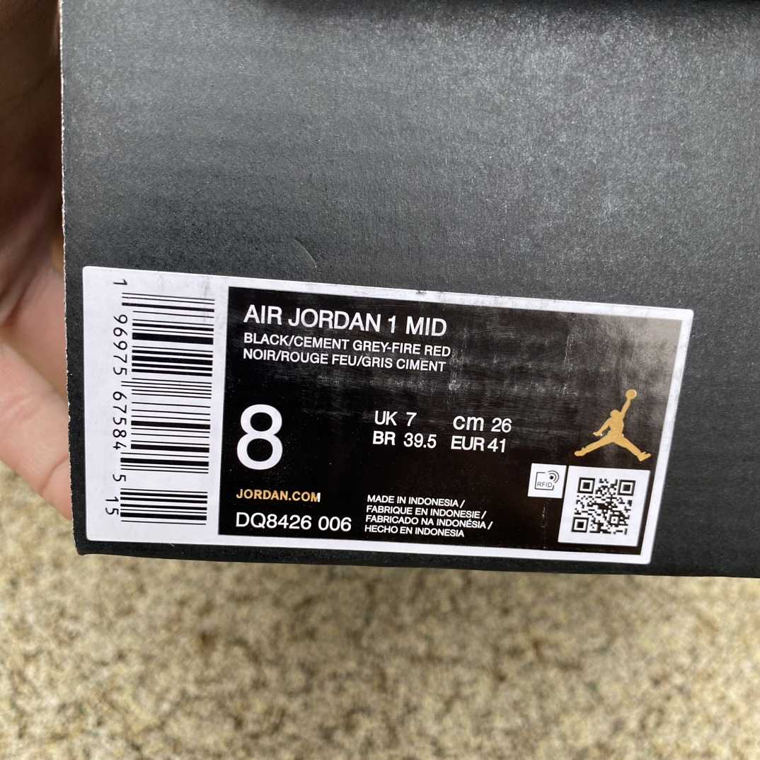 Air Jordan 1 Mid  Sneaker     DQ8426-006  - FashionPlug