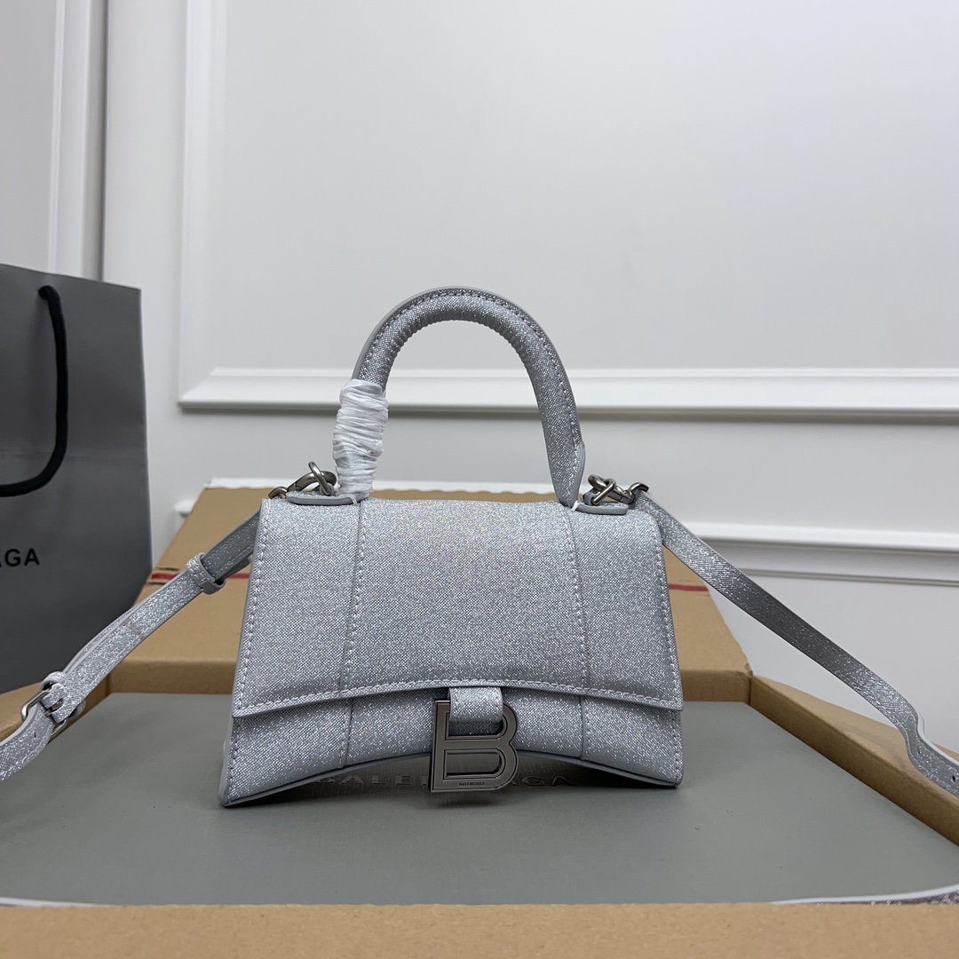 Balenciaga Hourglass Small Handbag (19x8x21cm) - FashionPlug