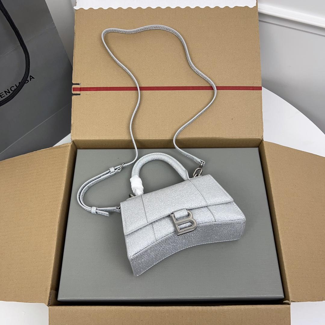 Balenciaga Hourglass Small Handbag (19x8x21cm) - FashionPlug
