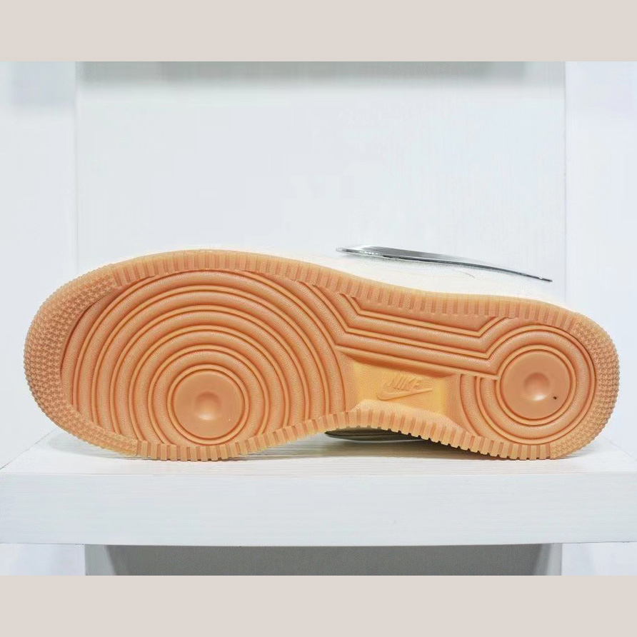 Travis Scott x NK Air Force 1 Sneaker    AQ4211-101  - FashionPlug