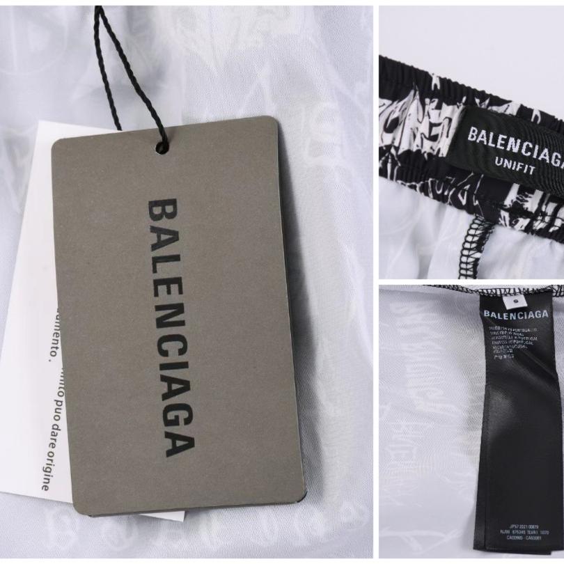 Balenciaga DIY Metal Tracksuit Pants - FashionPlug
