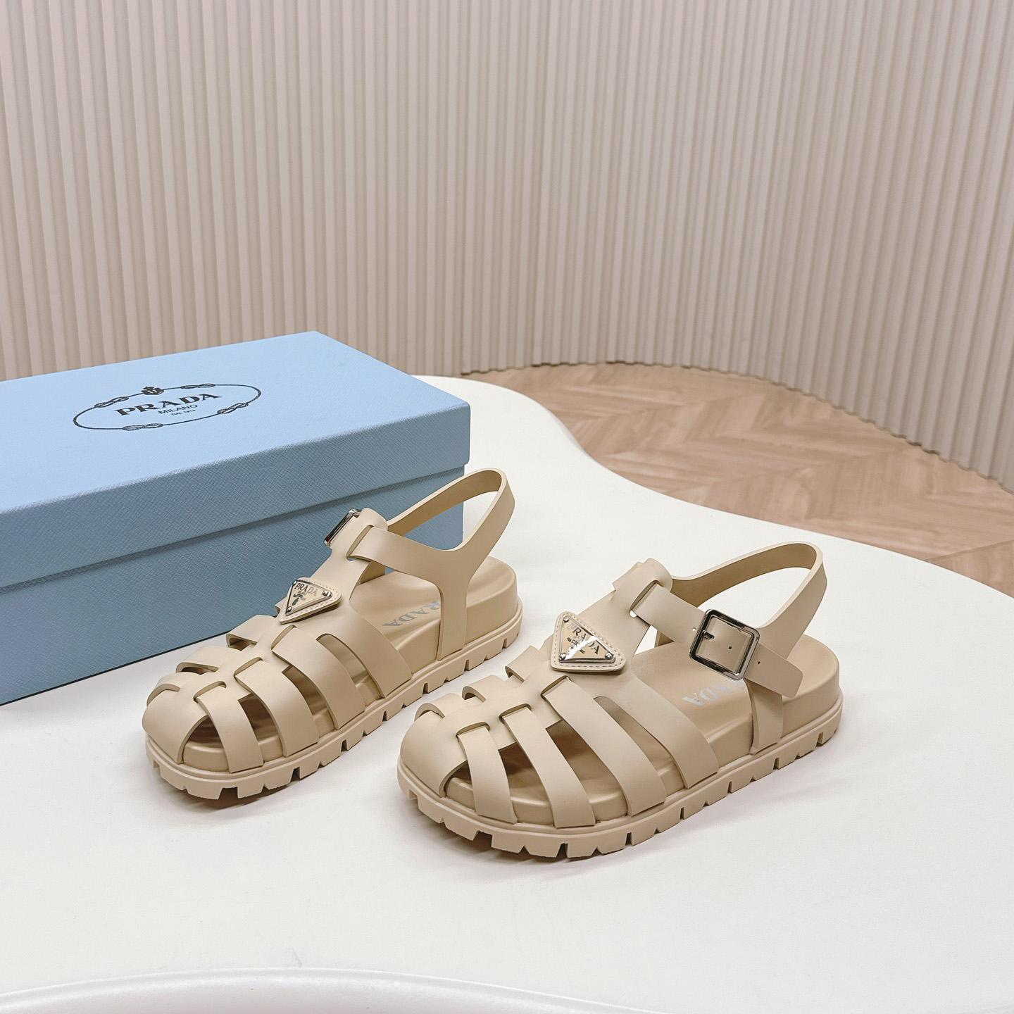Prada Sporty Fisherman Sandals - FashionPlug