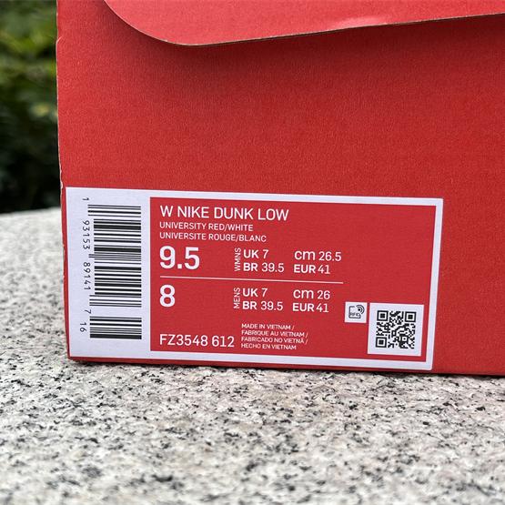 Nike Dunk Low GS “Valentine's Day” Sneaker        FZ3548-612 - FashionPlug