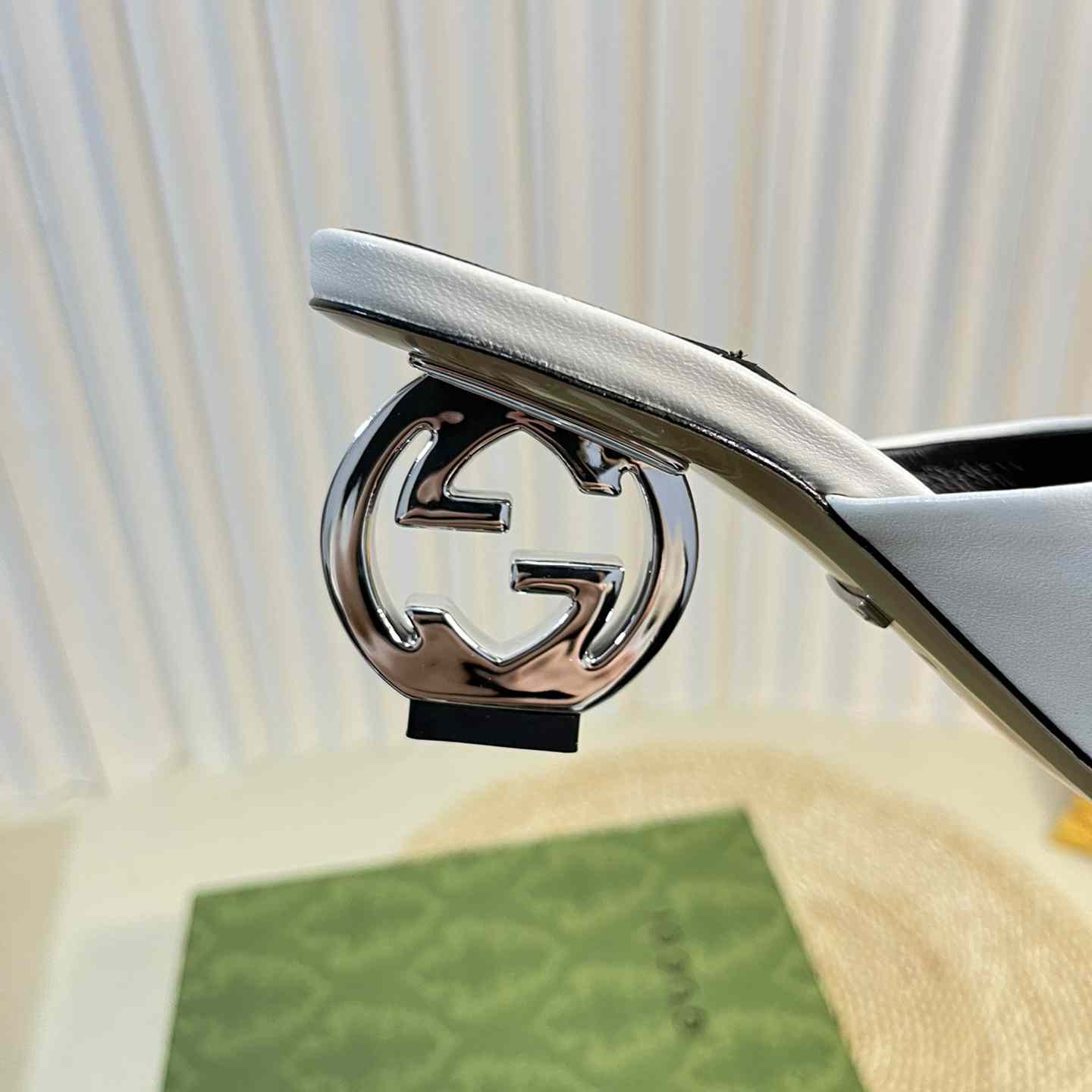 Gucci Women's Interlocking G Heel Sandal - FashionPlug